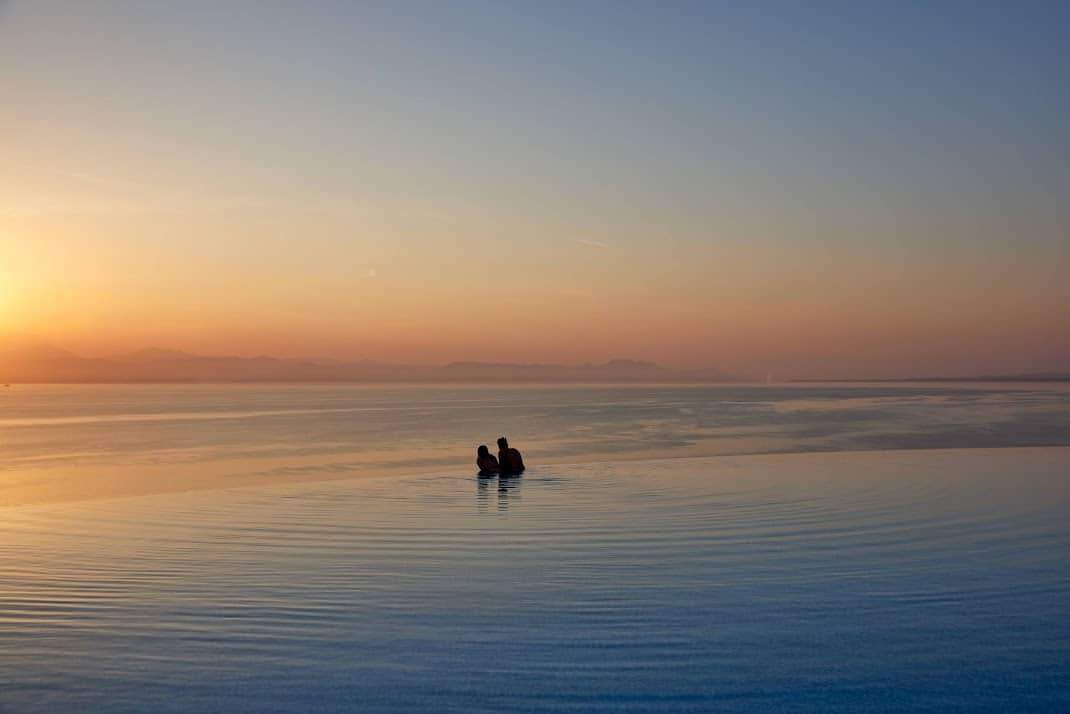 infinity pool hotels corfu