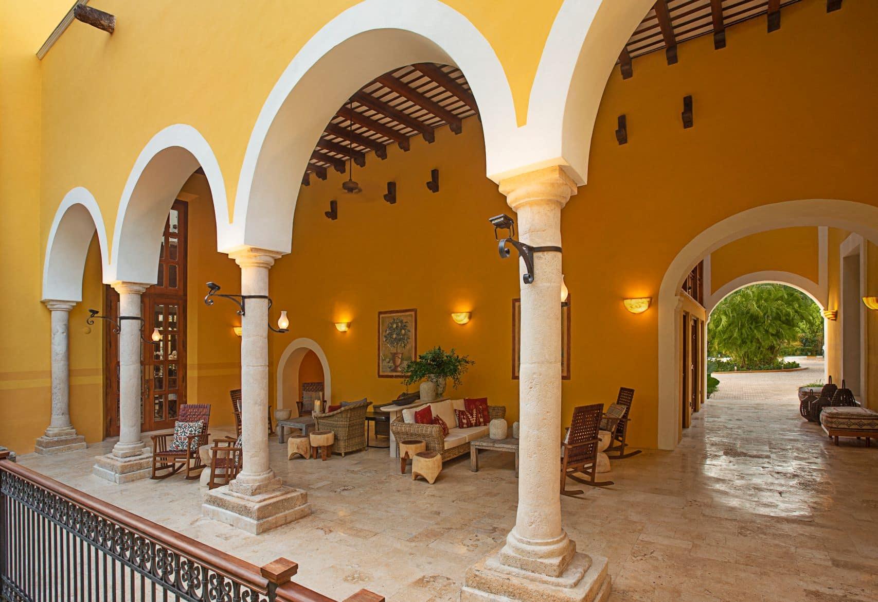 hacienda lobby