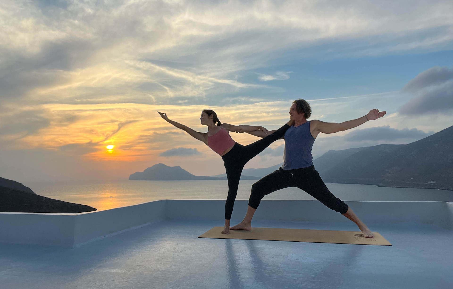 yoga retreats greece