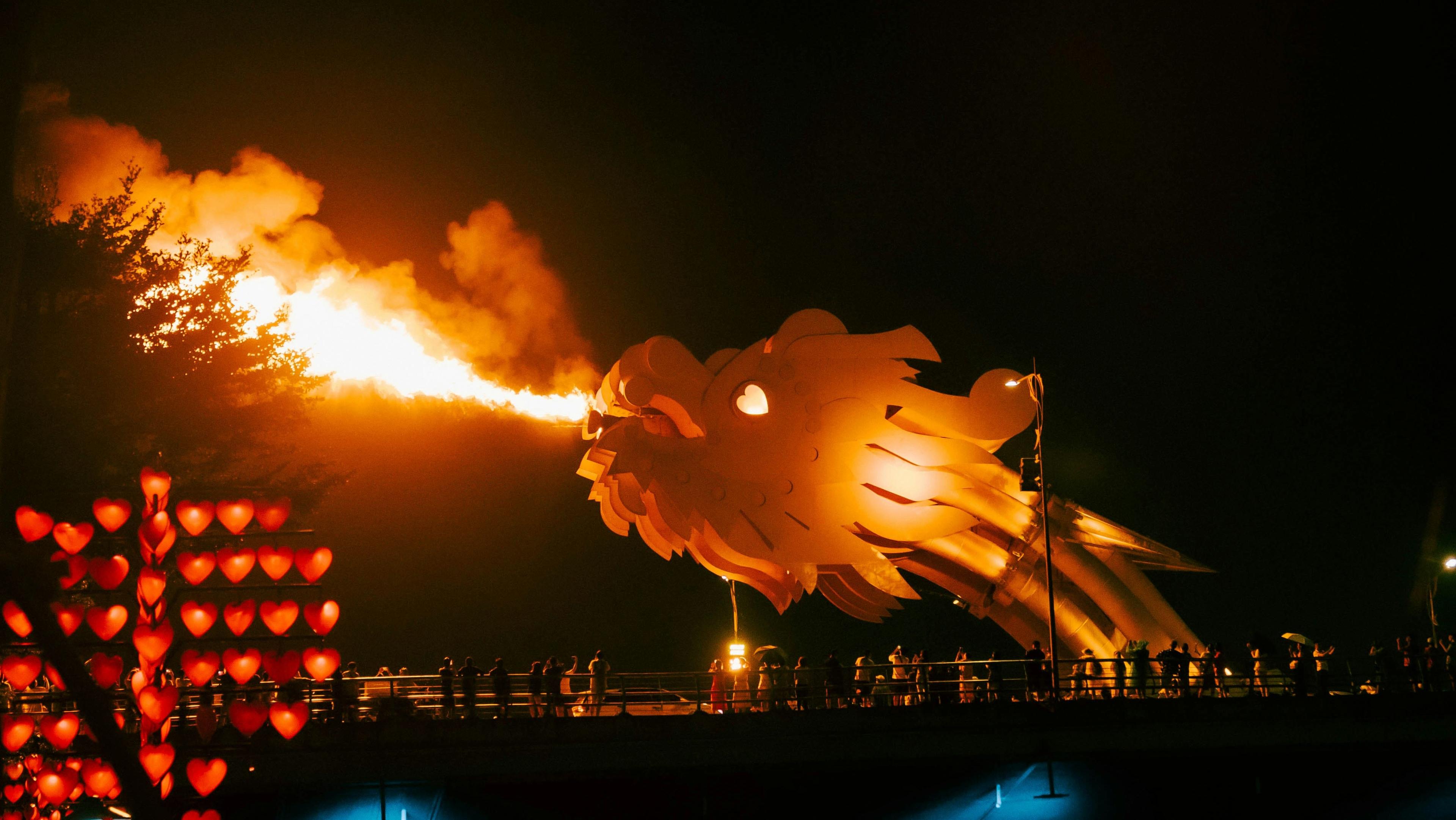 Fire-Breathing Dragon Bridge