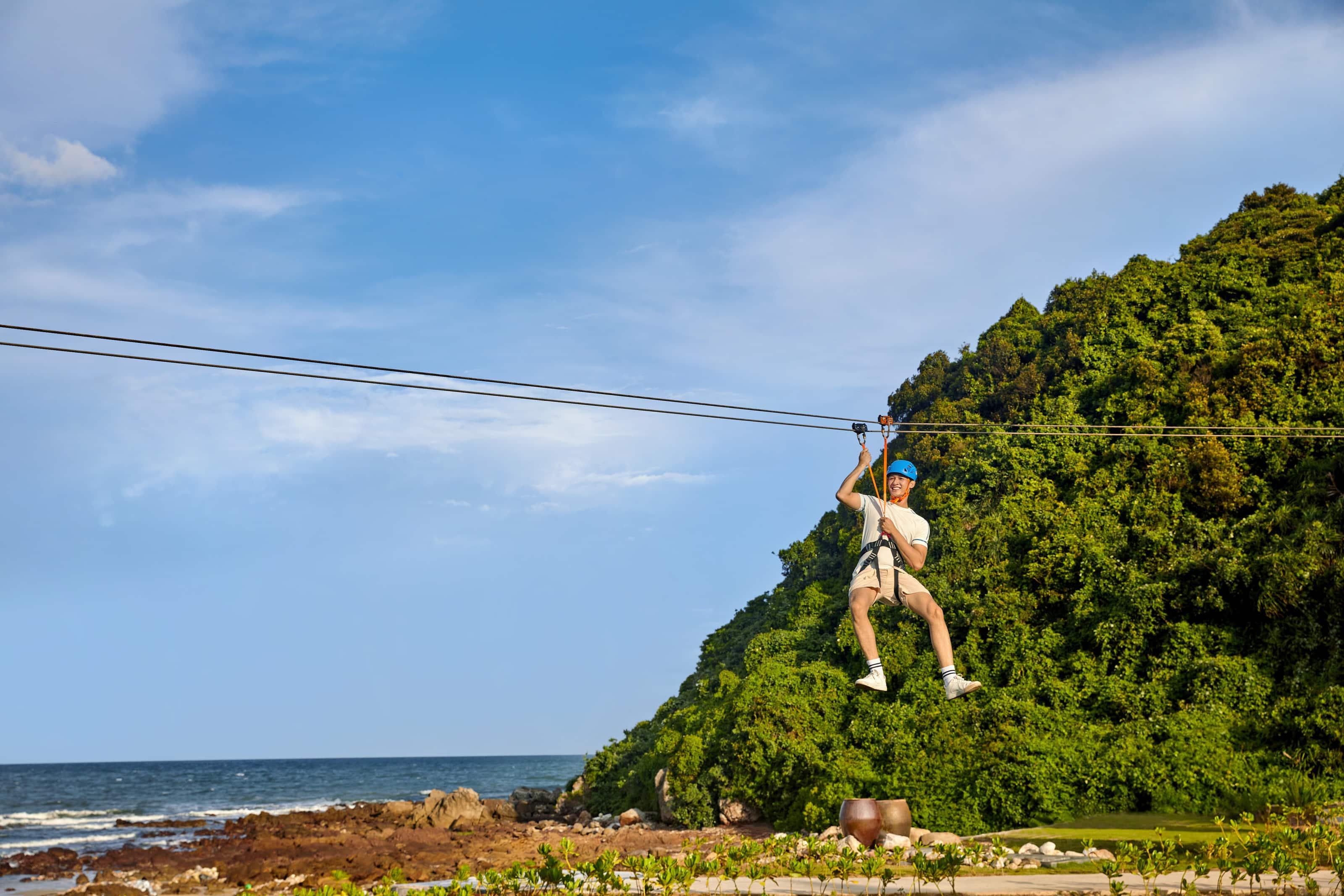 coastal zipline