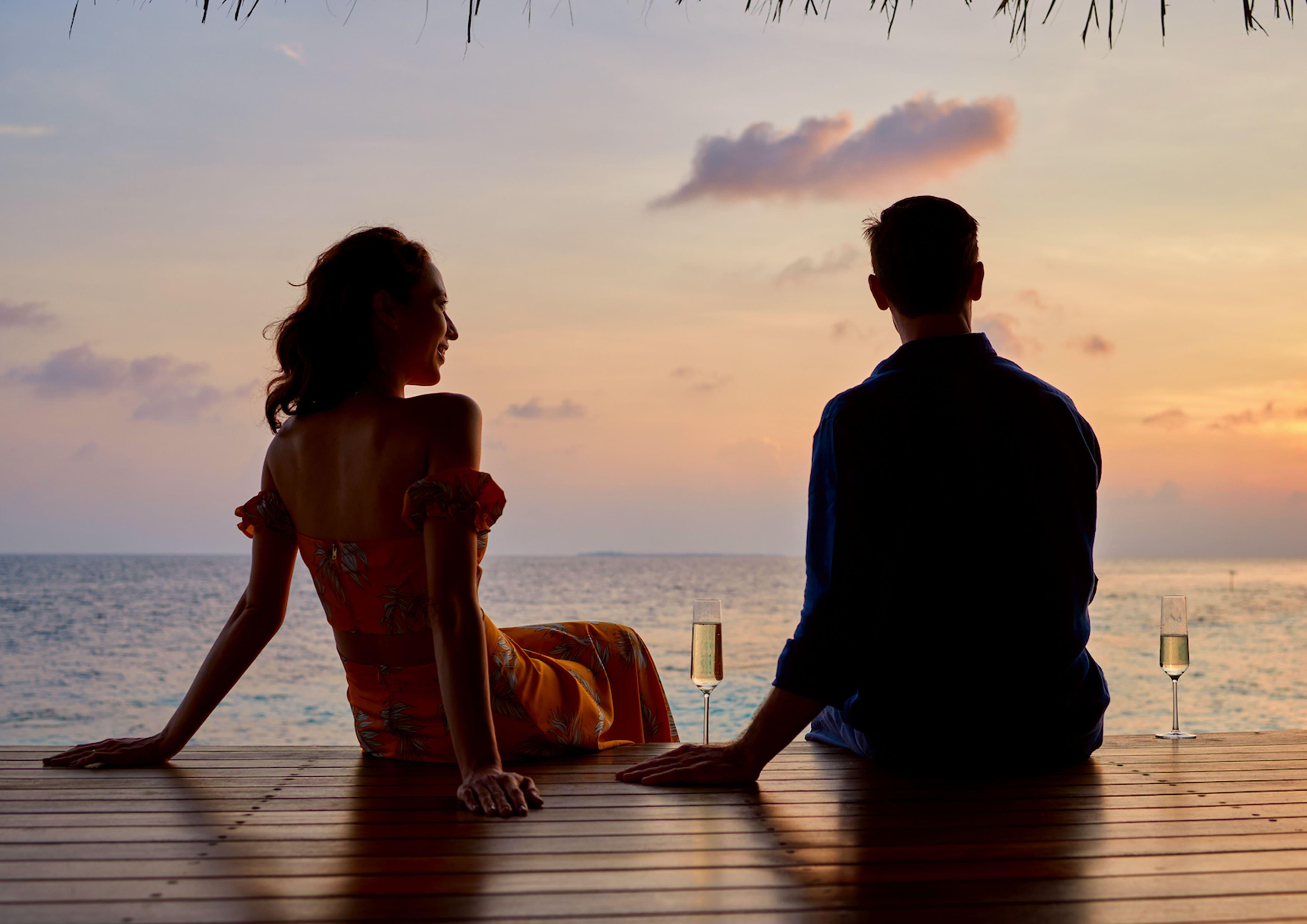 Couple and Sunset